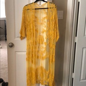 Gold Kimono/Duster
